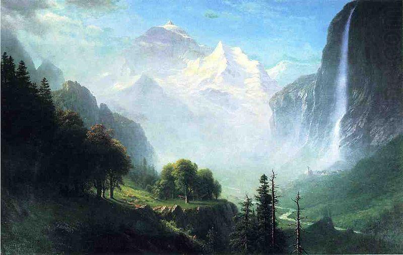 Staubbach Falls, Near Lauterbrunnen, Switzerland, Albert Bierstadt